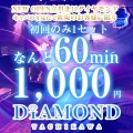 初めてのお客様へ期間限定60分1,000円でご案内!!
